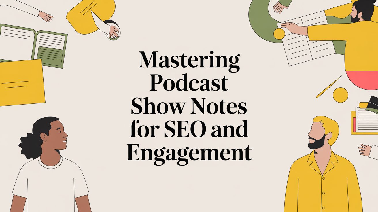 Mastering Podcast Show Notes For SEO And Engagement