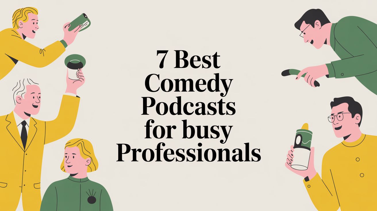 7 Best Comedy Podcasts for Busy Professionals