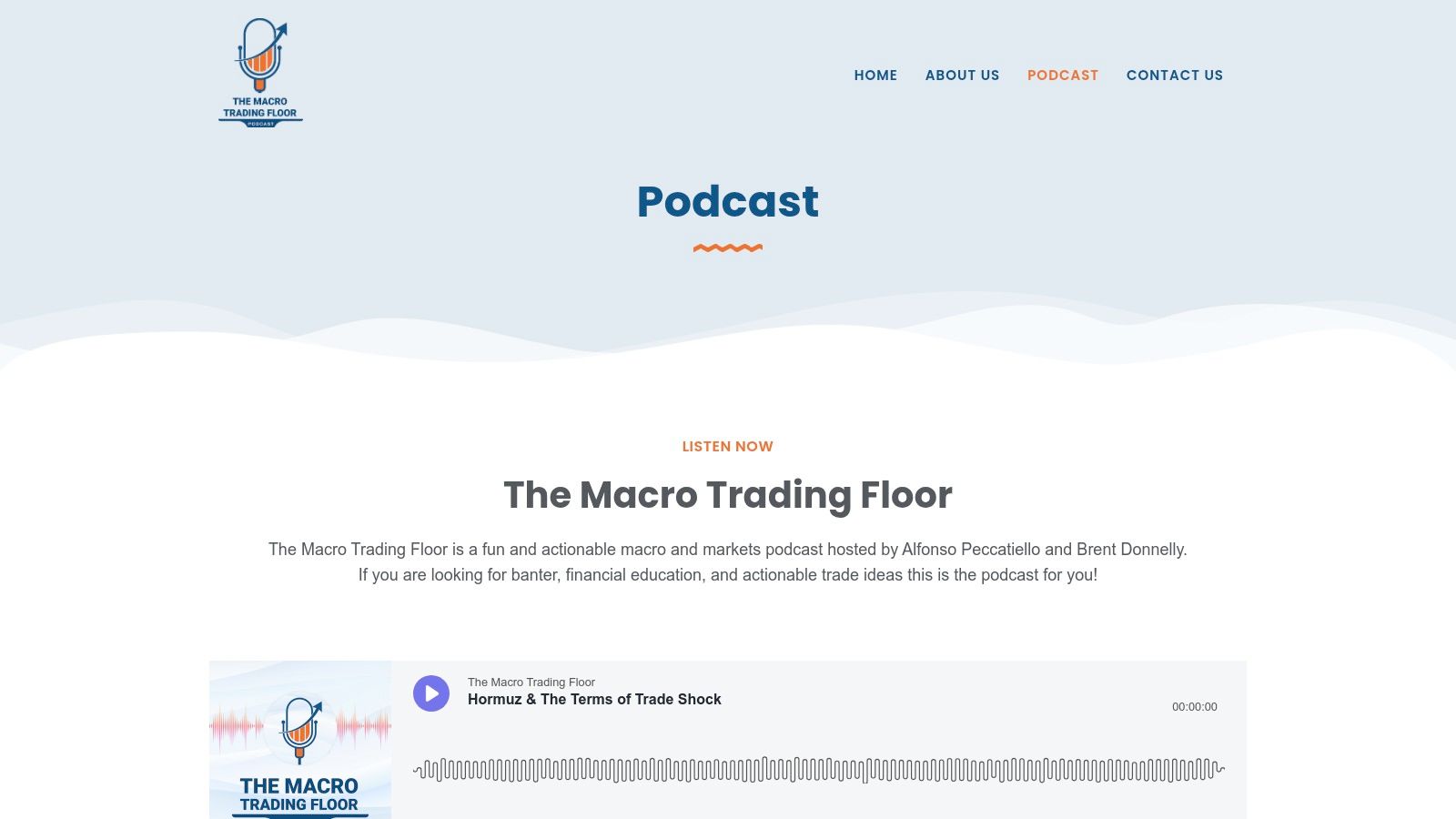 The Macro Trading Floor