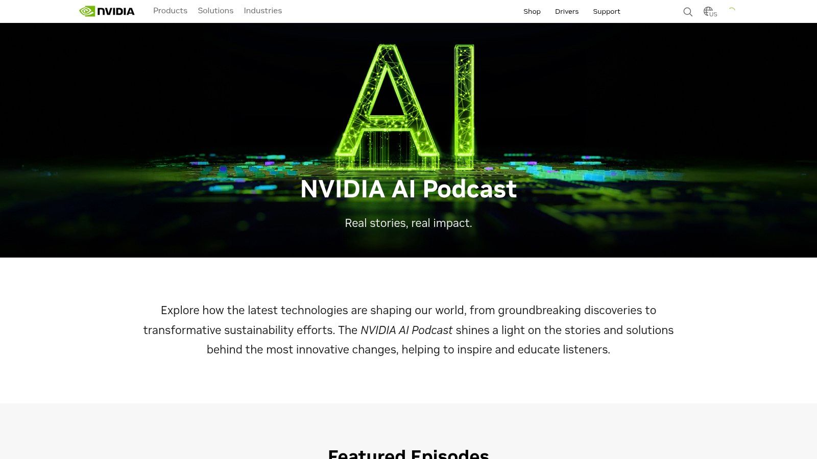 NVIDIA AI Podcast