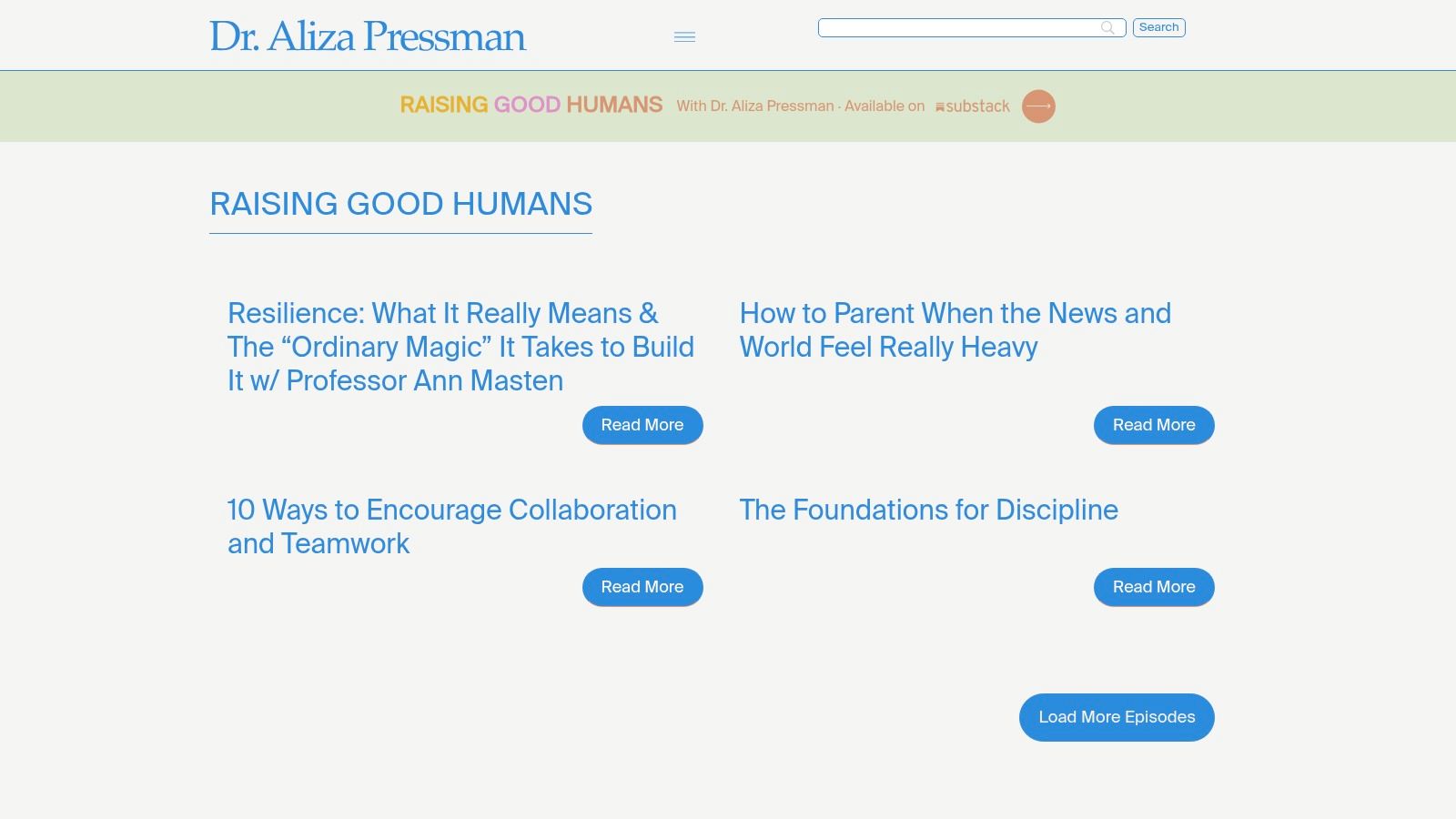 Raising Good Humans with Dr. Aliza Pressman