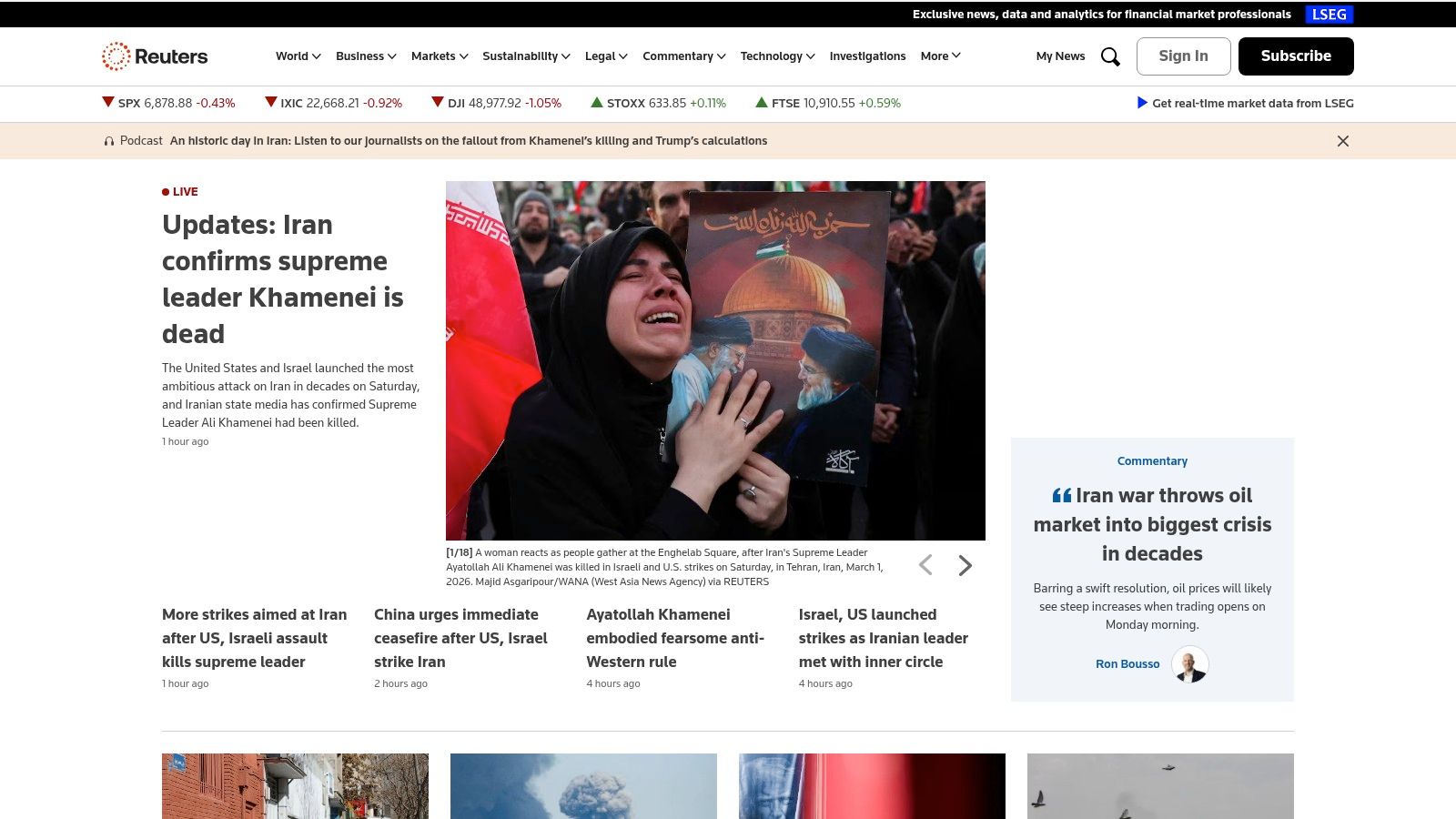 Reuters World News