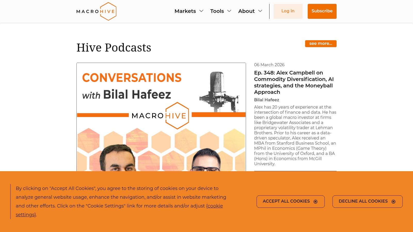 Macro Hive Conversations with Bilal Hafeez