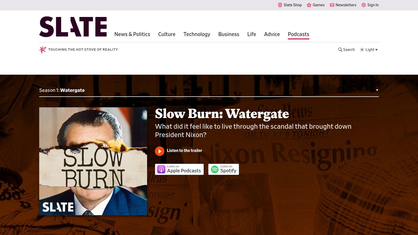 Slow Burn (Slate)