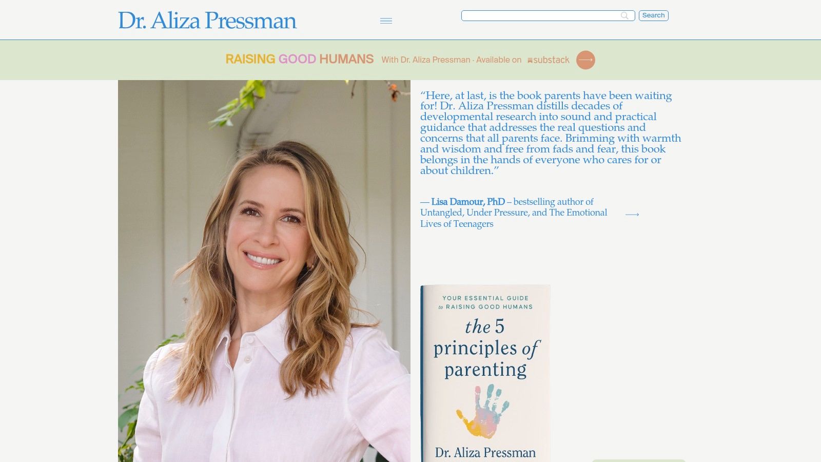 Raising Good Humans with Dr. Aliza Pressman