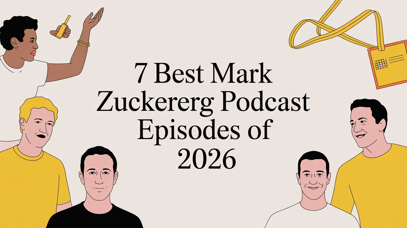 7 Best Mark Zuckerberg Podcast Episodes of 2026