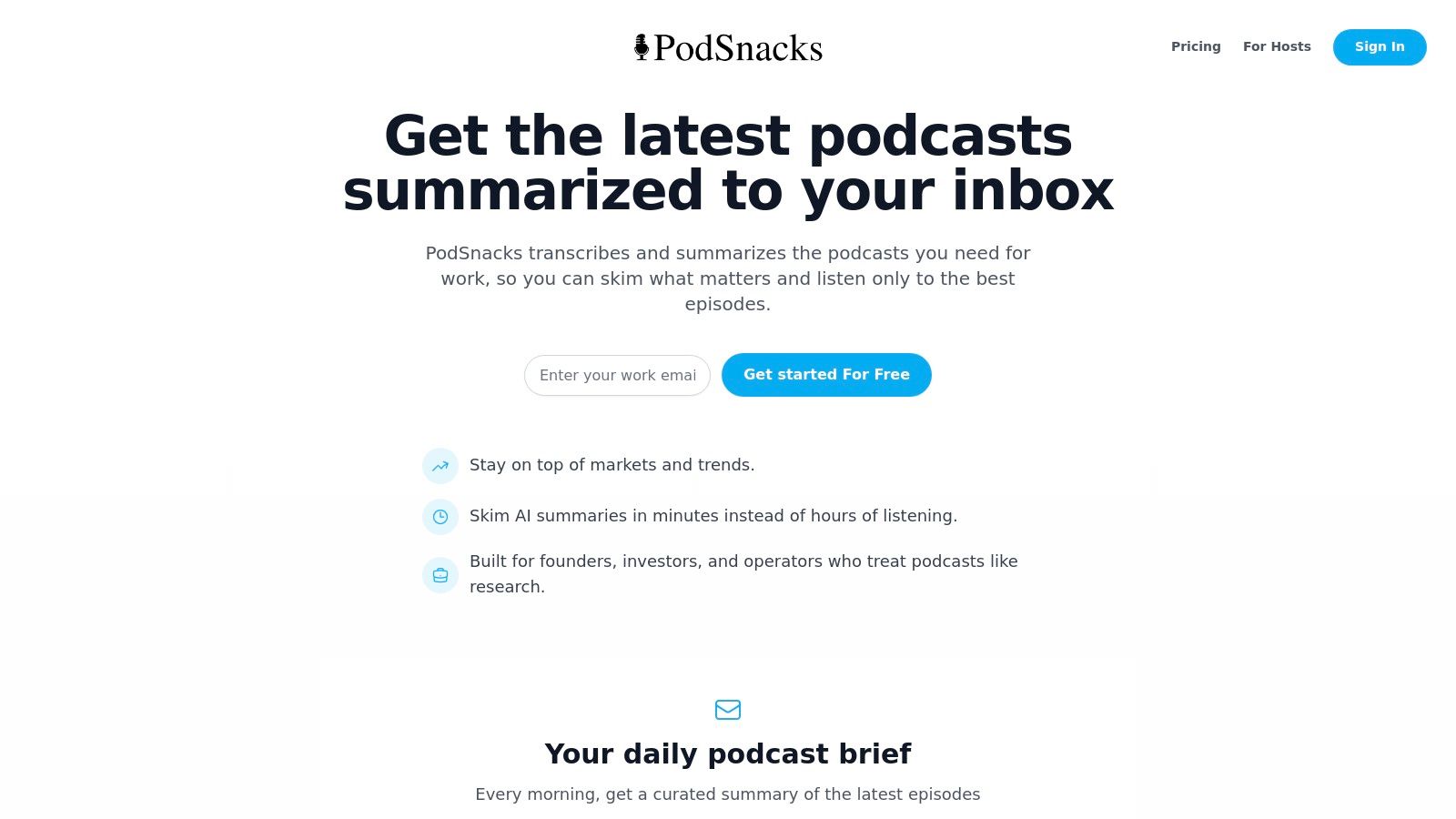 PodSnacks