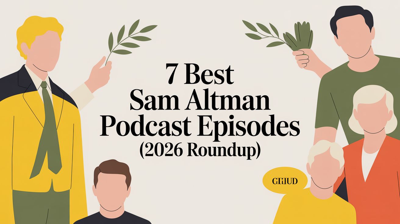 7 Best Sam Altman Podcast Episodes (2026 Roundup)