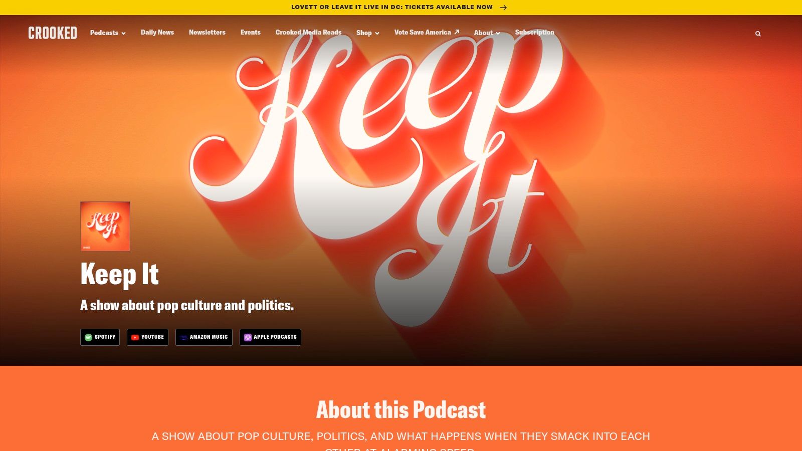 Keep It (Crooked Media)