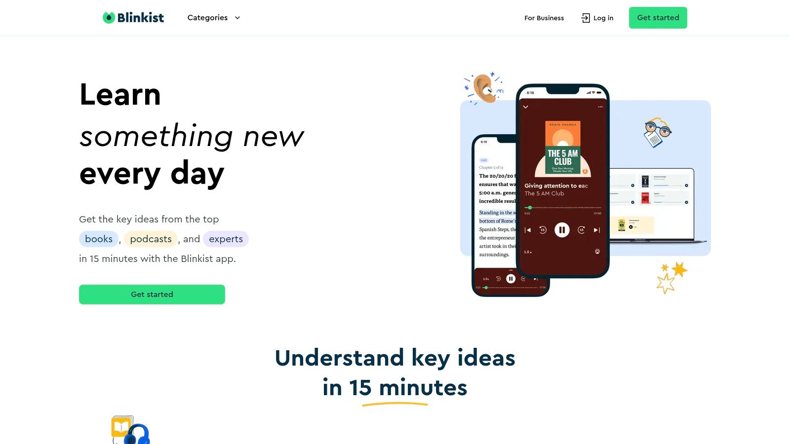 Blinkist (Shortcasts)