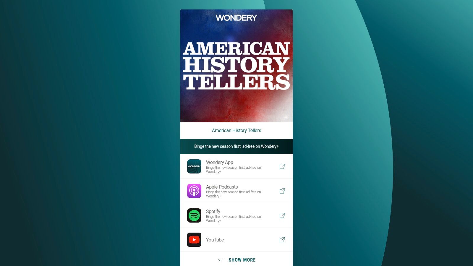 American History Tellers (Wondery)