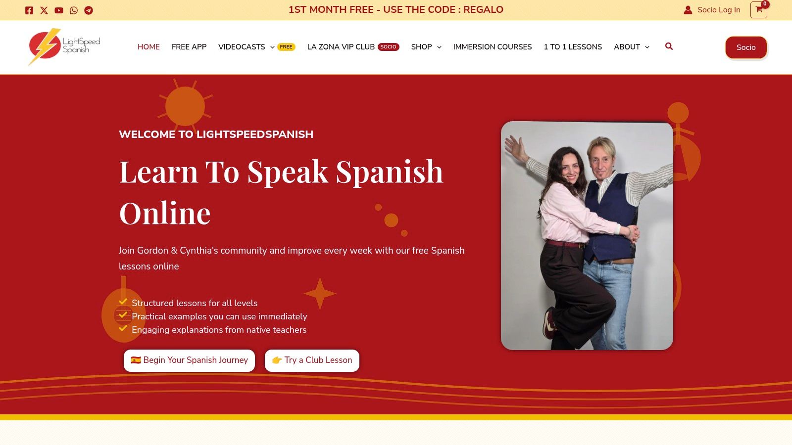 LightSpeed Spanish