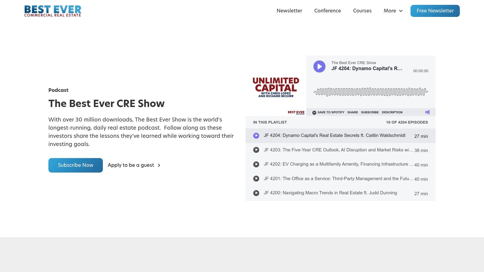 The Best Ever CRE Show (Best Real Estate Investing Advice Ever)