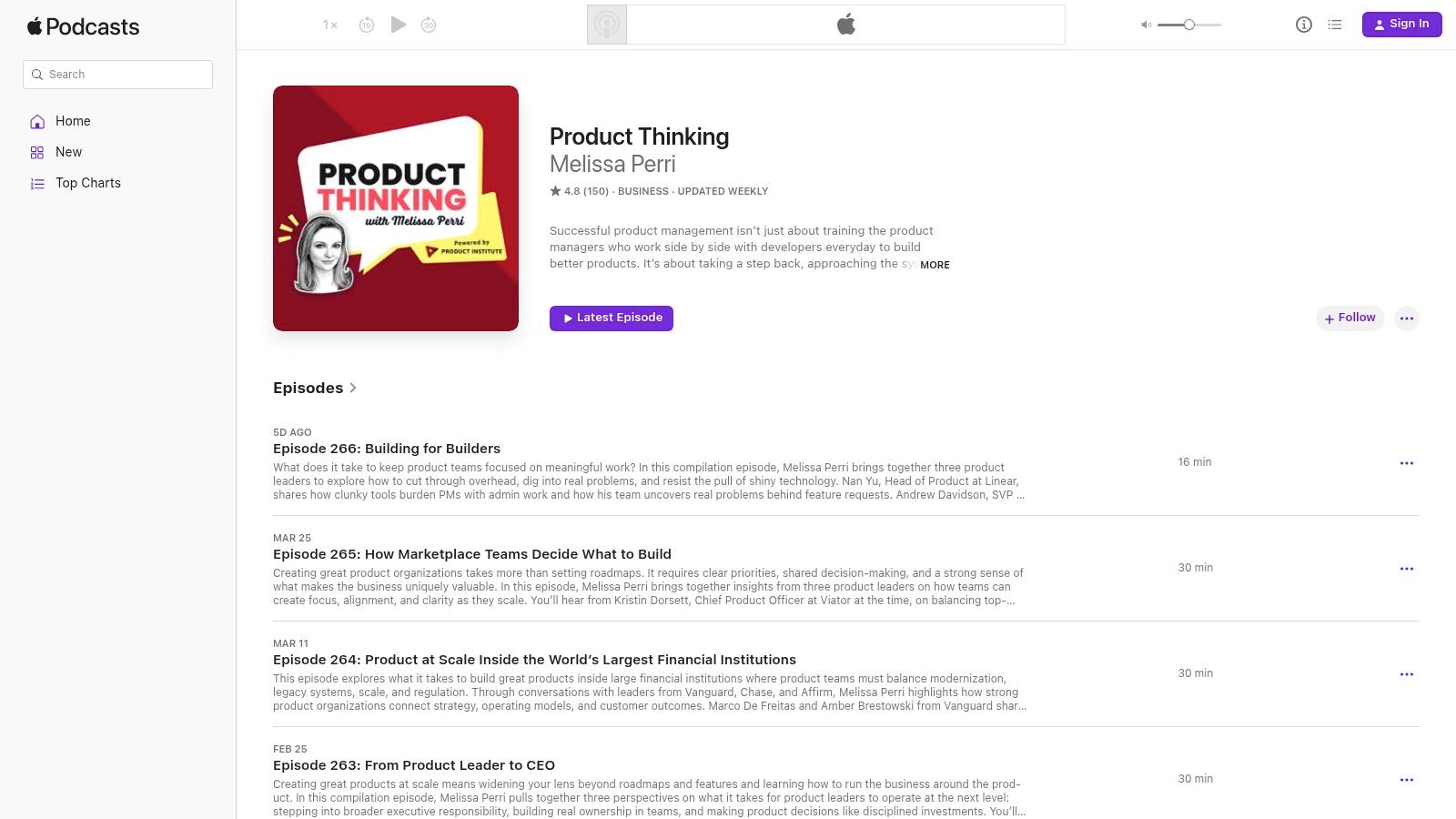 Product Thinking with Melissa Perri