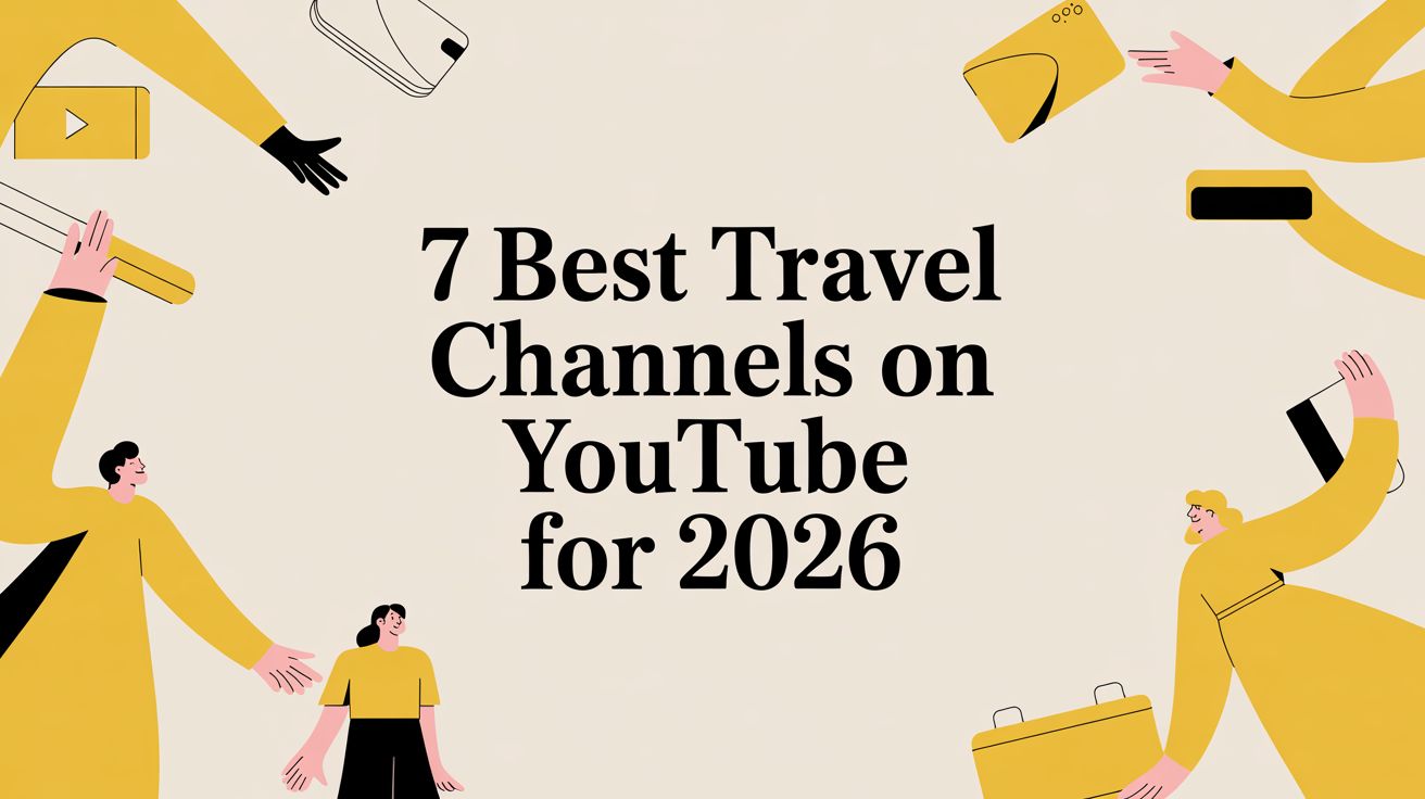 7 Best Travel Channels on YouTube for 2026