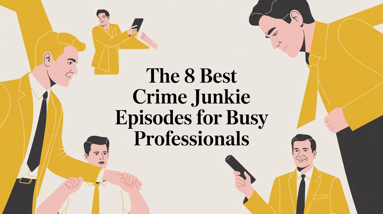 The 8 Best Crime Junkie Episodes for Busy Professionals