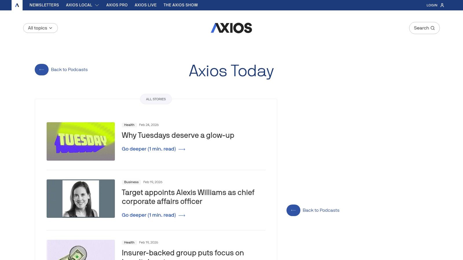 Axios Today