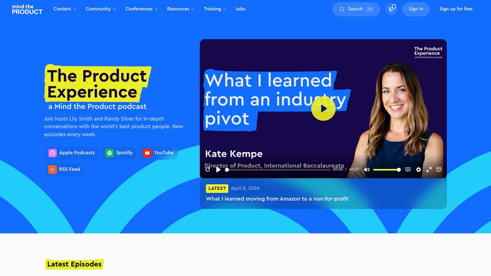 The Product Experience (Mind the Product)