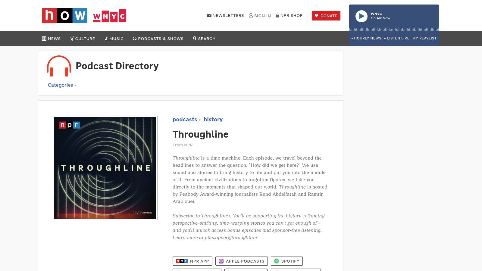 Throughline (NPR)
