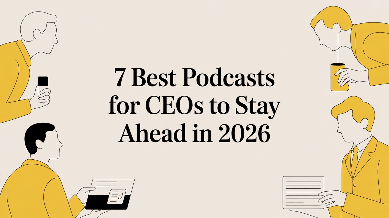 7 Best Podcasts for CEOs to Stay Ahead in 2026