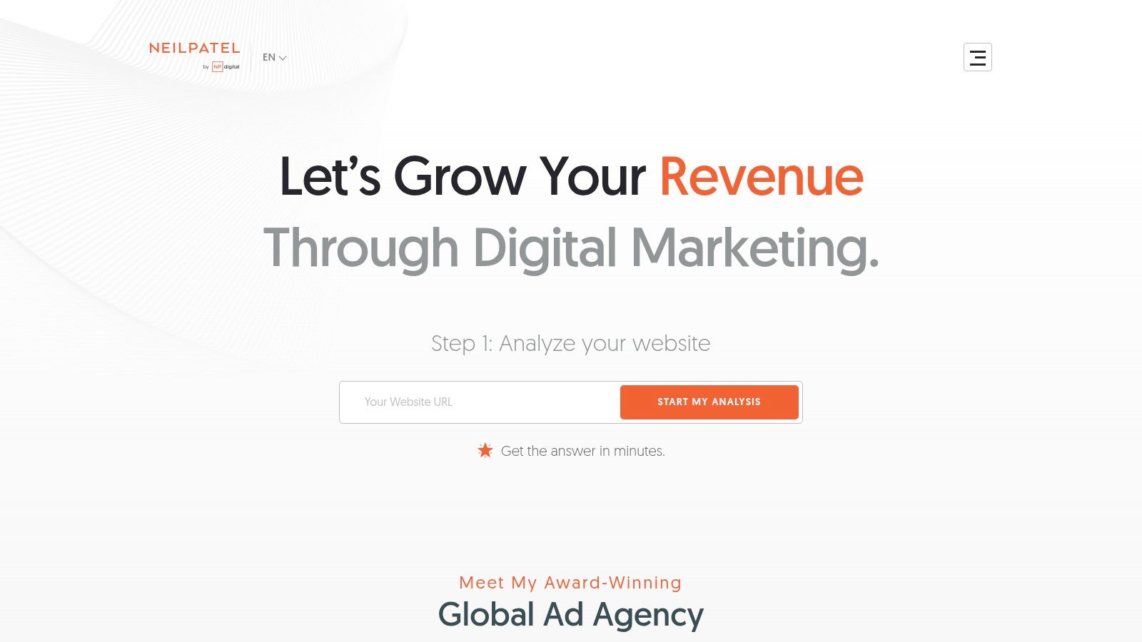 Neil Patel YouTube channel interface showing a list of videos on marketing topics