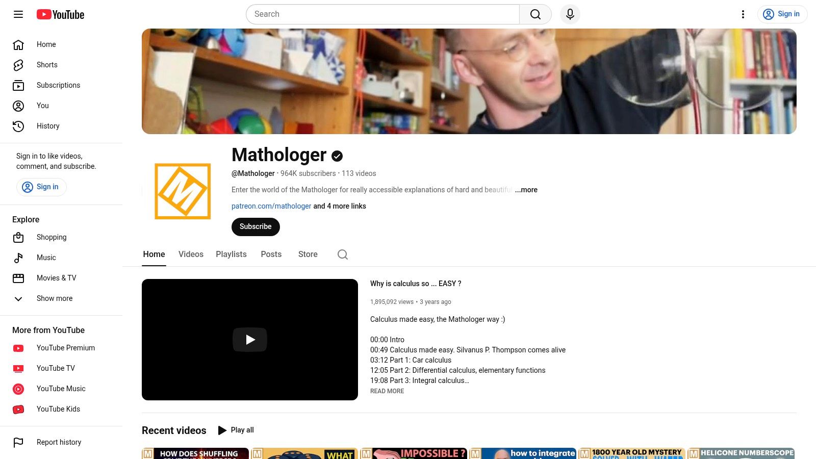 Mathologer